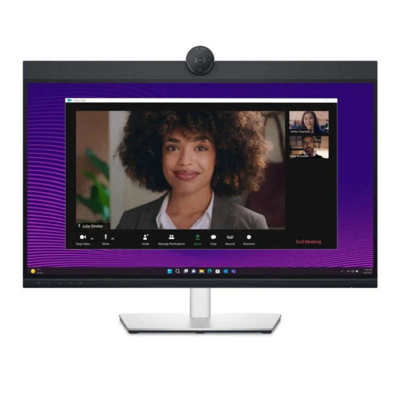 Dell P2724DEB 27-Inch WQHD LED Video Conferencing Desktop Monitor - QHD Webcam, Dual Echo Cancell...