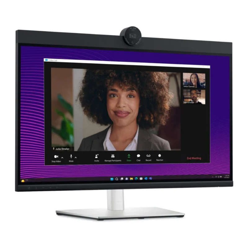 Dell P2724DEB 27-Inch WQHD LED Video Conferencing Desktop Monitor - QHD Webcam, Dual Echo Cancell...