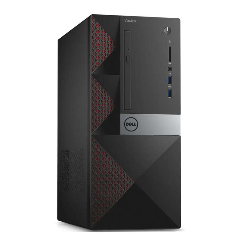 Dell Vostro 3668 Mini Tower Desktop PC - Intel Core i5-7400 7th Gen, 8GB RAM, 256GB SSD, Windows ...