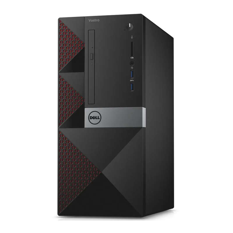 Dell Vostro 3668 Mini Tower Desktop PC - Intel Core i5-7400 7th Gen, 8GB RAM, 256GB SSD, Windows ...