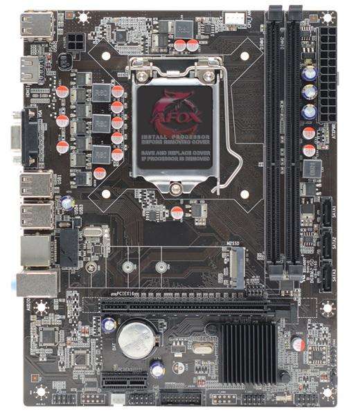 AFOX MB INTEL LGA1155, H61, DDR3, MATX