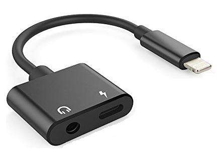 IPHONE DONGLE AUX CABLE TO 3.5 MM SPLITT