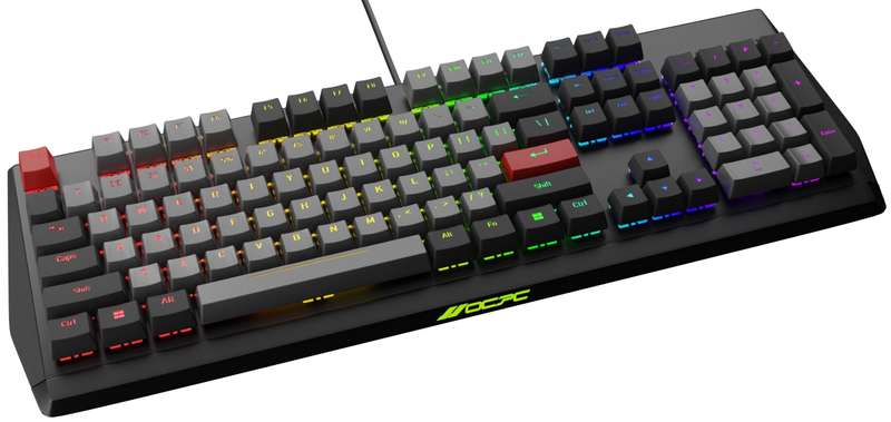 OCPC GAMING KEYBOARD KR1 BLACK/GREY