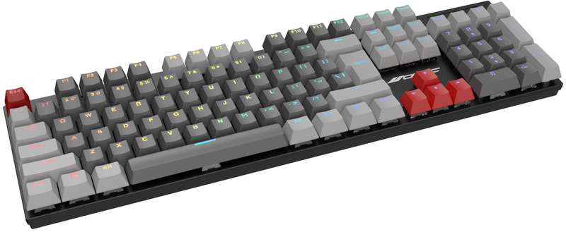 OCPC ZERO PRO GAMING KEYBOARD BK/LGY