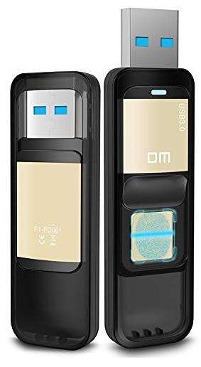 64GB USB3.0 FINGERPRINT ENCRYPTION FLA