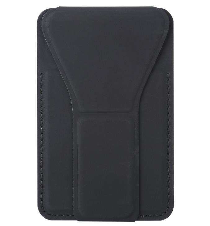 PU LEATHER CREDIT CARD PHONE HOLDER