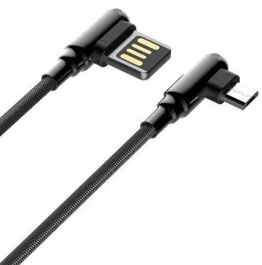 LDNIO ELBOW USB MICRO-USB 1-METER CABLE