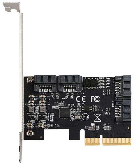 PCI-E  4 PORT SATA