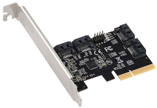 PCI-E  4 PORT SATA