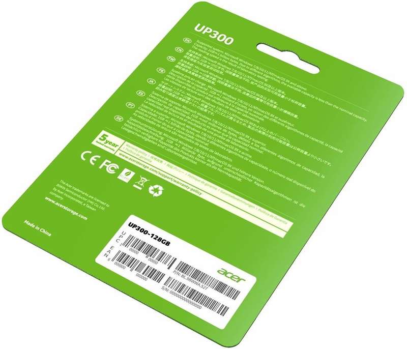 ACERUSB3.2 GEN1 128GB GREEN