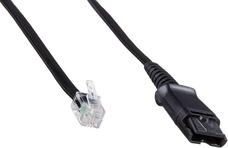 RJ9 CABLE TELEPHONE  PLANTRONICS