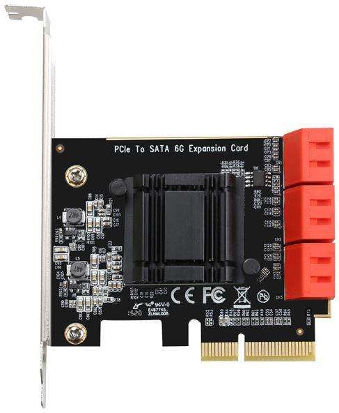 PCIE3.0-1X TO 6 SATA3 EXPANSION