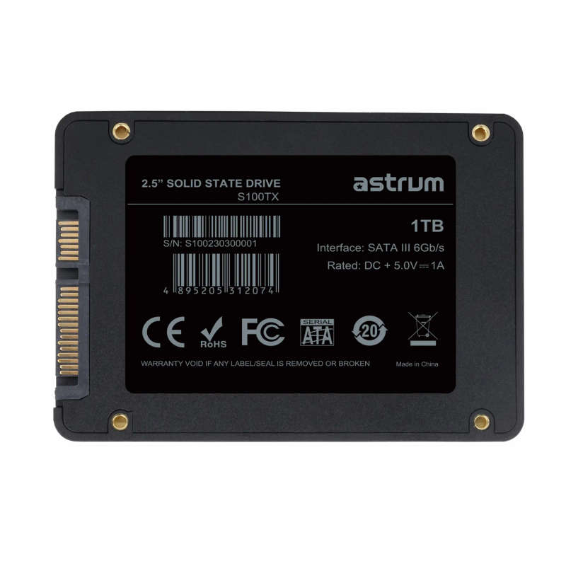 S100TX 1TB 2.5 SATA3 SSD DRIVE 529/520M"