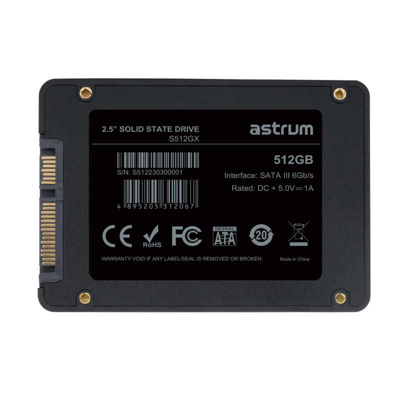 S512GX 512GB 2.5 SATA3 SSD DRIVE 545/49"