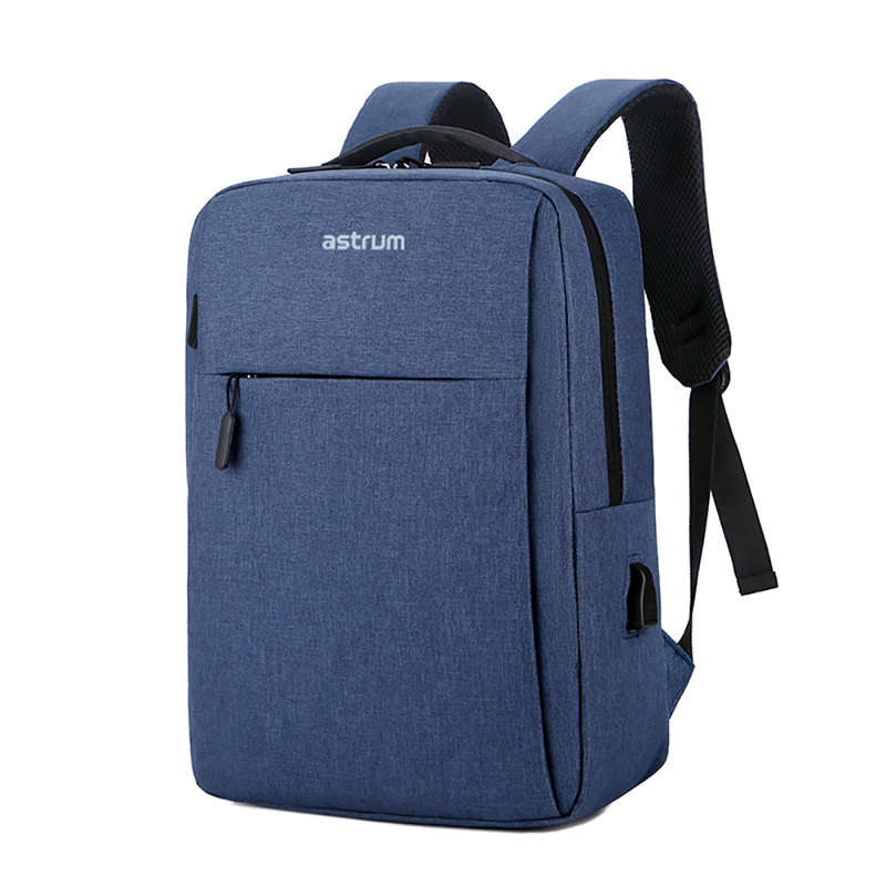 LB200 BACKPACK OXFORD 15 USB BLUE"