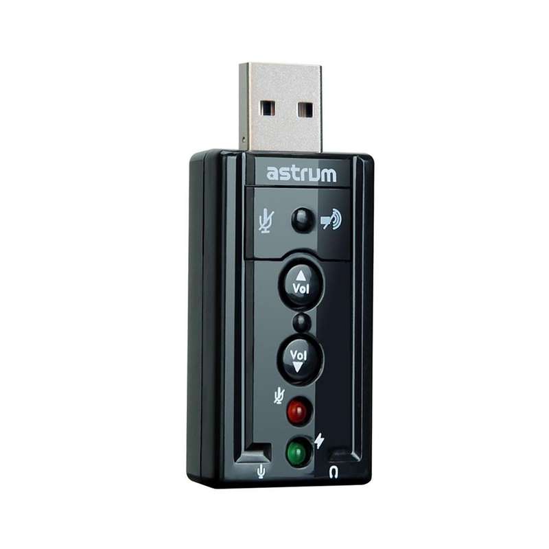SC080 7.1CH External Stereo USB Sound Card