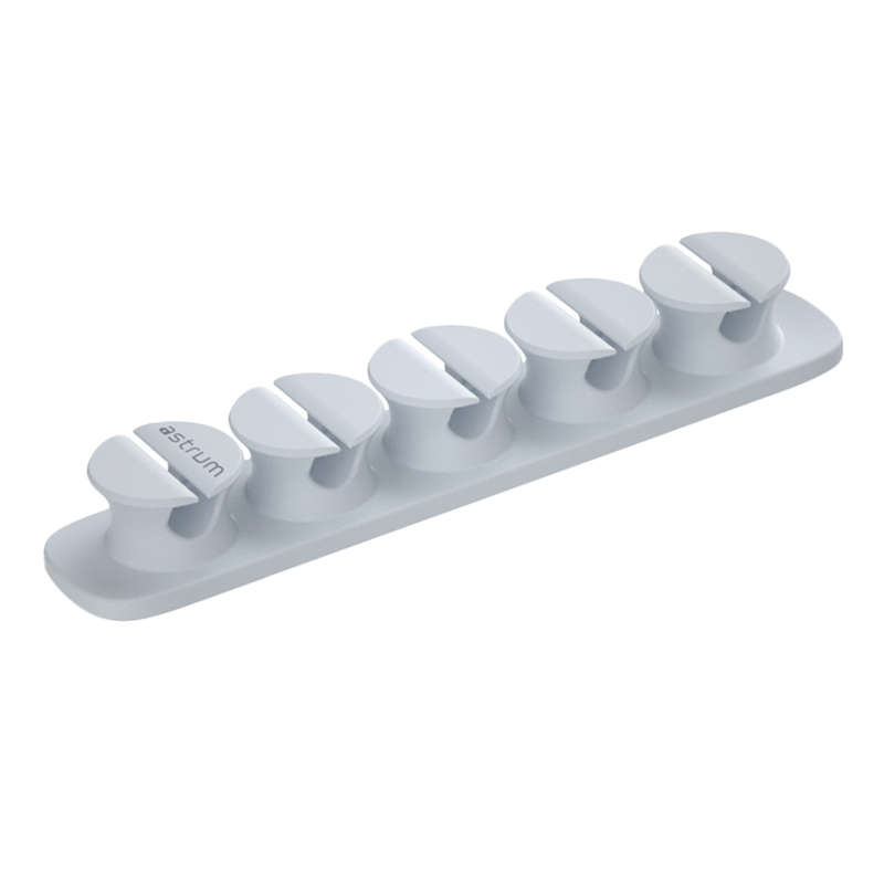 Astrum CO110 Cable Organizer Clips  5 Bays, 4 Storage Compartments-BLUE