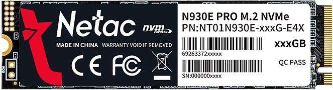 NETAC 2.5 NVME SSD N930E PRO 512GB