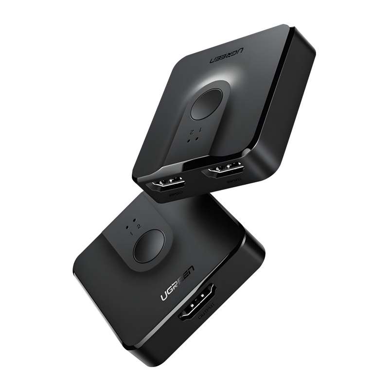 UGREEN CM217-50966 2-in-1 Bi-Directional 4K HDMI Switcher - Black
