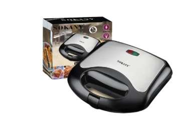 The Sokany 2 Slice Sandwich Maker is a versatile