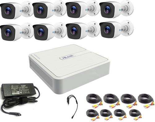 HiLook 16 Channel DVR with 16x 1080p HD Bullet