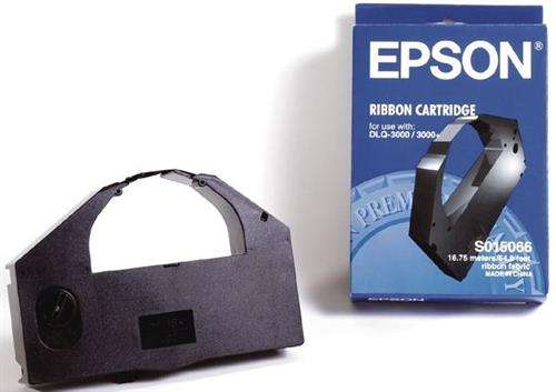 Epson S015066 Black Nylon Ribbon For DLQ3000