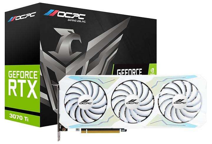 RTX 3070 TI 8GB GDDR6 XE WHITE