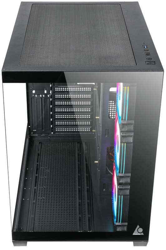 BLACK GAMING CASE NO PSU