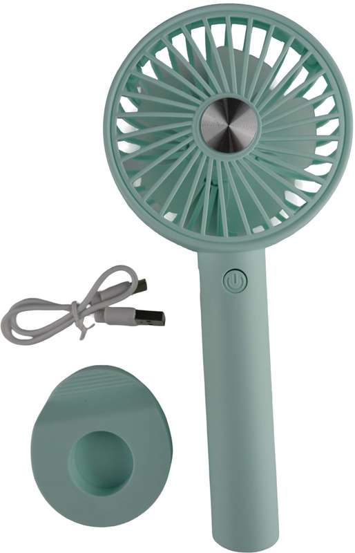 CASEY HANDHELD USB POWERED FAN L/BLUE