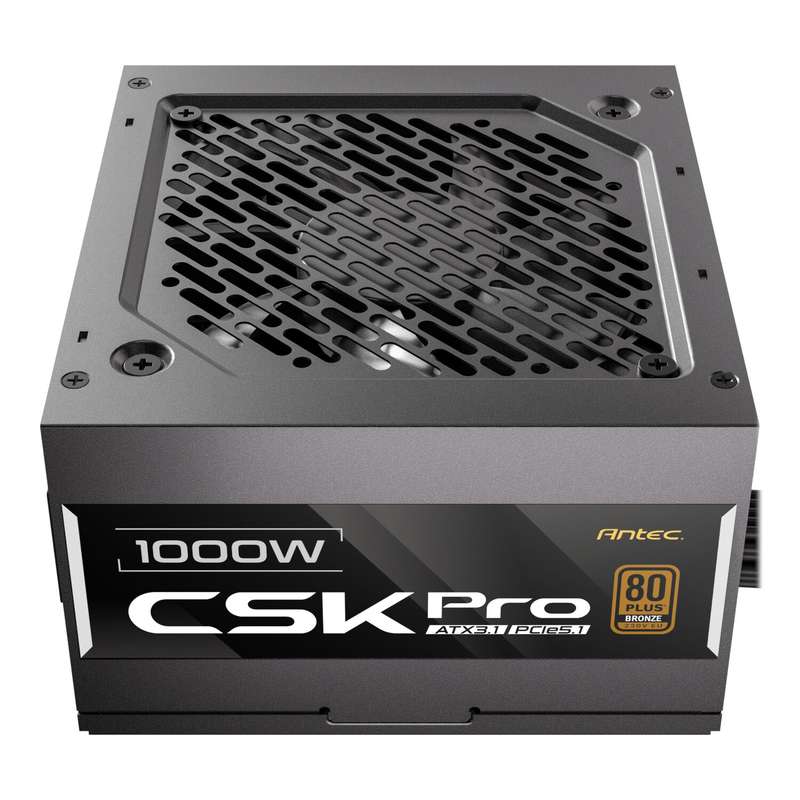 Antec CSK1000 PRO ATX3.1 Semi-Modular 1000W Power Supply (80 PLUS Bronze, PCIe 5.1, ATX 3.1 Certi...