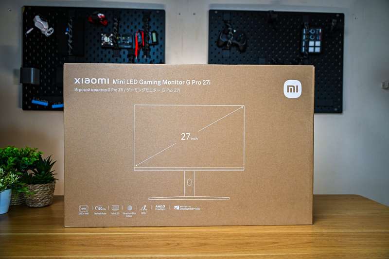 Xiaomi G Pro 27i 27" 2K 1440p Mini LED IPS Gaming Monitor (180Hz, 1ms, 16:9, HDMI/DP, AMD FreeSyn...