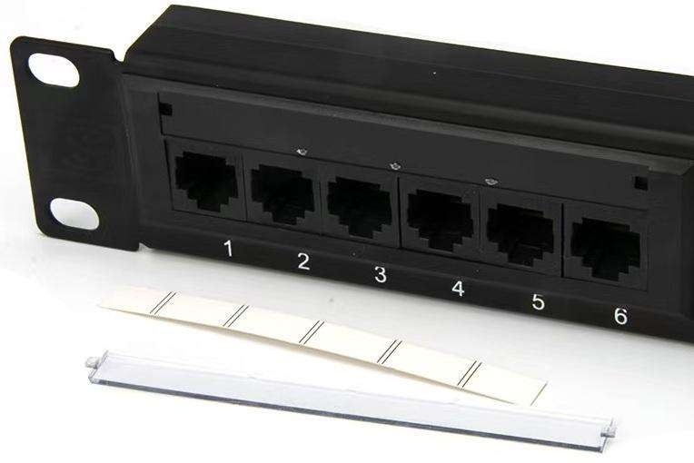 PATCH:CAT6 24 PORT POPULATED