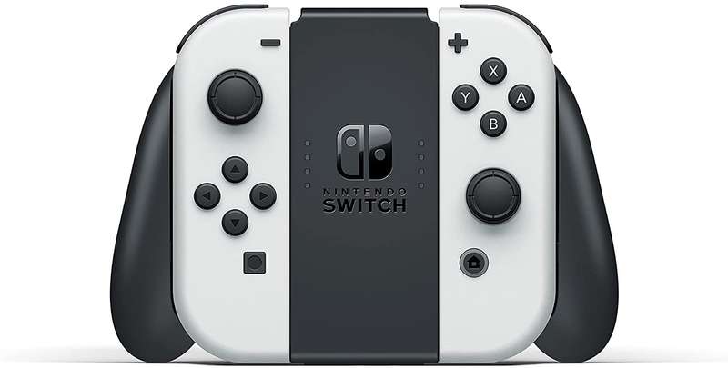 Nintendo Switch (OLED model), White / Black