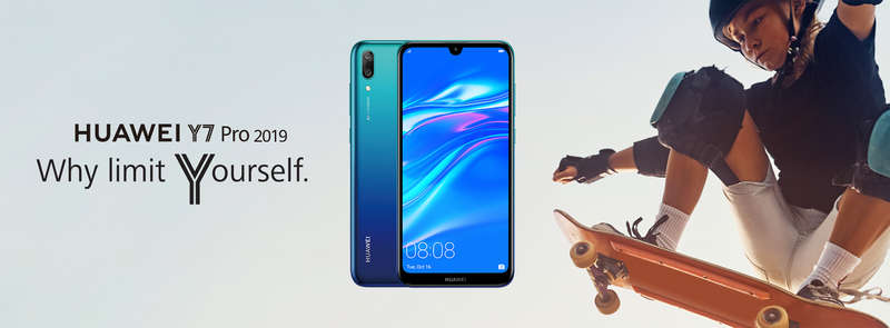 Huawei Y7 Pro Dual Sim - Aurora Blue (New | Sealed)