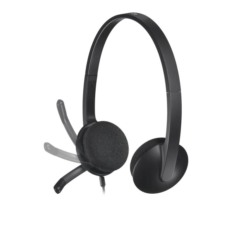 LOGITECH H340 USB HEADSET WITH NOISE CANCELLING MIC