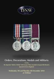 DNW militaria auction - Orders, Decorations, Medals and Militaria  - 2018