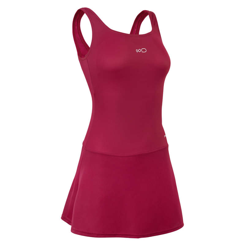 Heva Women's One-Piece Skirt Swimsuit - Purple UK 14 - EU 42
