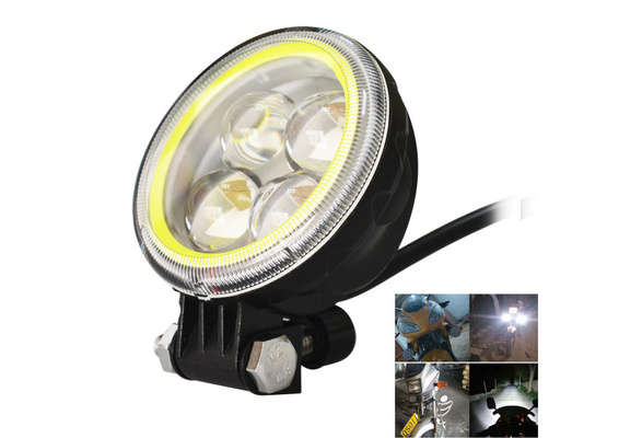 Image result for 3.5Inch 5.5w white light Round Led motorcycle Headlights Jeep Headlamps