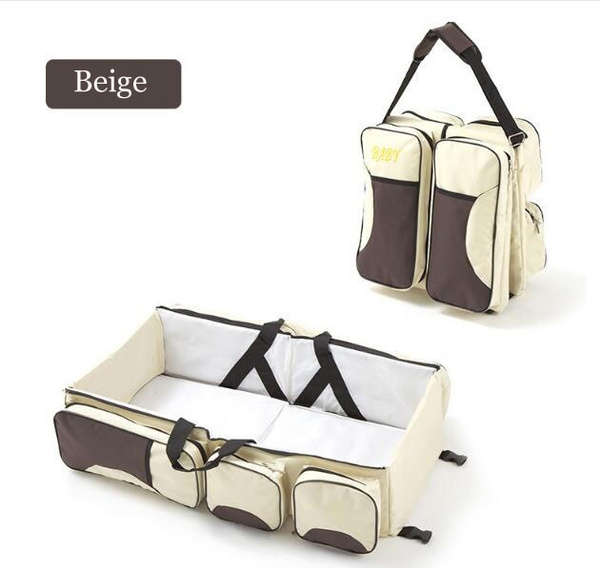 2-in-1 Baby Travel Bag