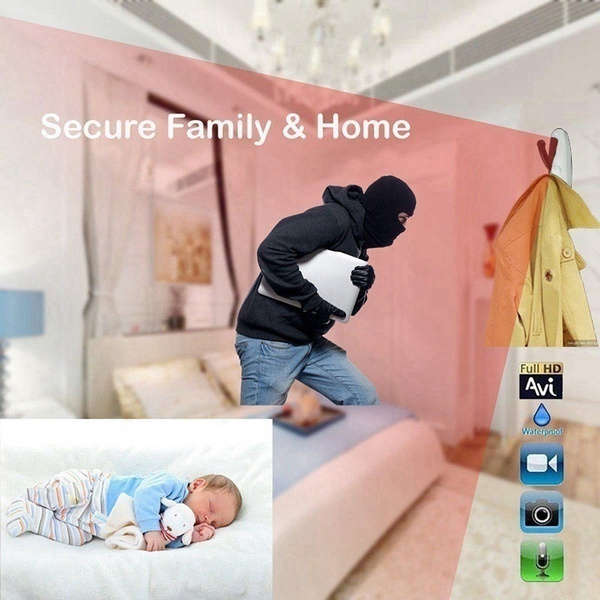Clothes Hook with hidden Spy Camera