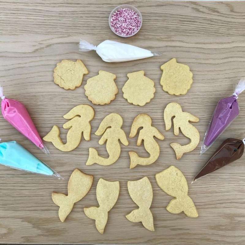 Mermaid Cookie Decorating Kit