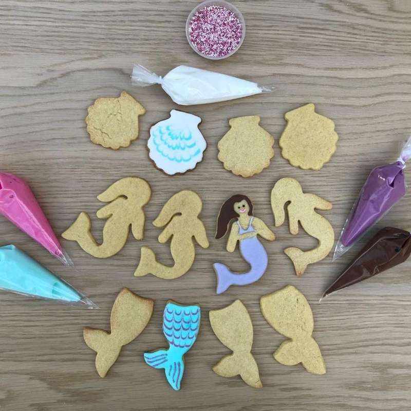 Mermaid Cookie Decorating Kit