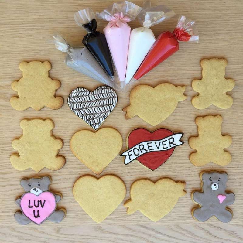 Valentine Cookie Decorating Kit