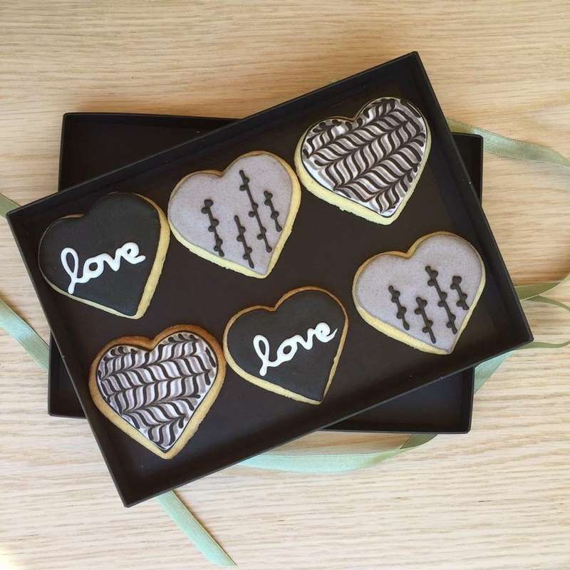 Valentine Heart Cookies