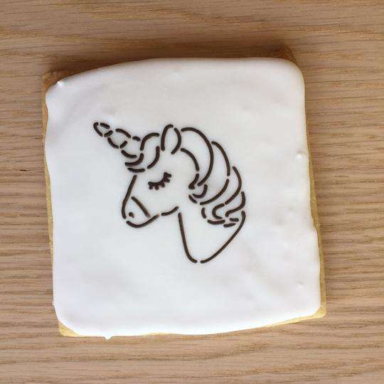 Paint Your Own Cookie Unicorn Head