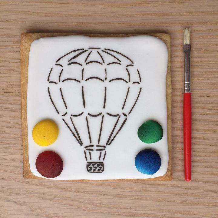 Paint Your Own Cookie Hot Air Balloon