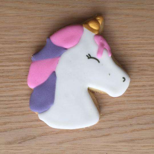 12 Unicorn Iced Cookies