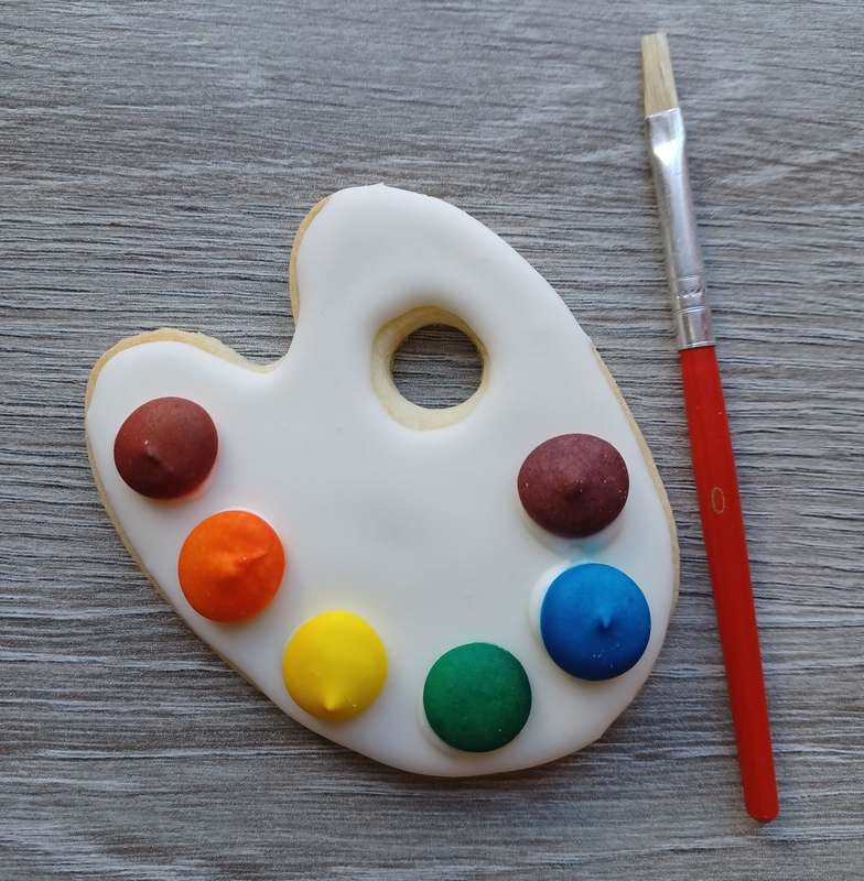 Art Palette Cookie