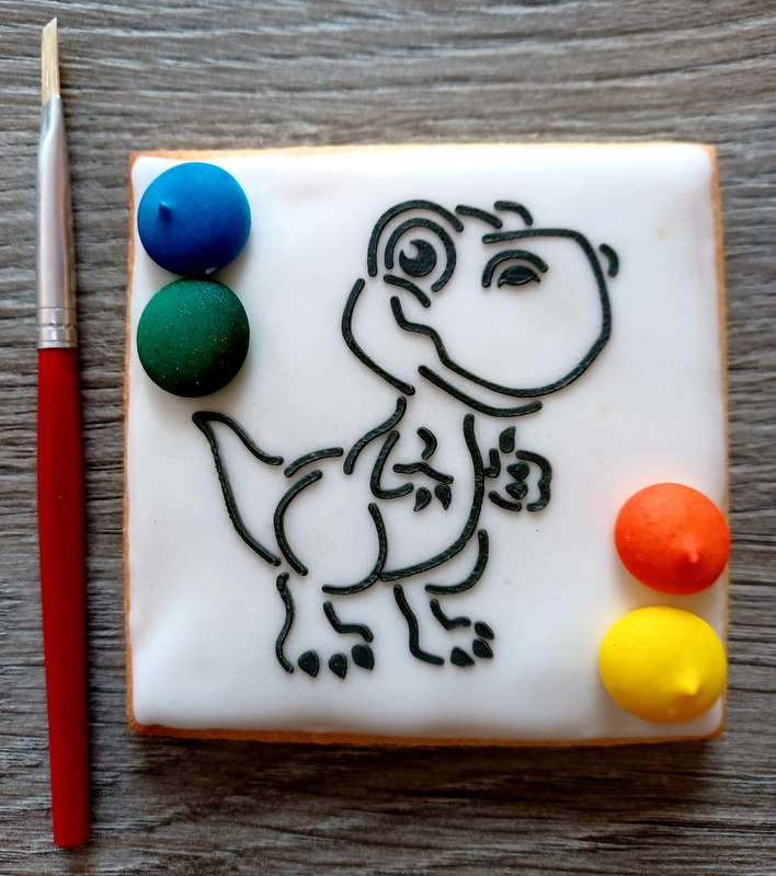 Paint Your Own Dinosaur