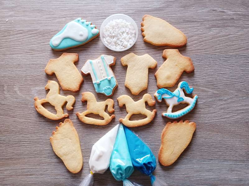 Baby Boy Congratulations Decorating Kit